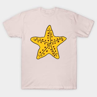 Starfish, Sea star. A cute, pretty sea star drawing. T-Shirt